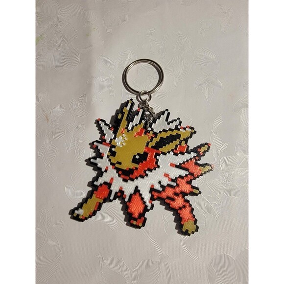 Retro 8Bit Pokemon Keychains set 8 - Picture 5 of 10